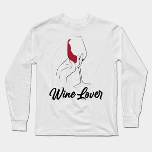 Wine Lover Long Sleeve T-Shirt